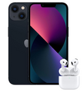 iPhone 13 128GB Black Grade 2 & AirPods 4 with Active Noise Cancellation